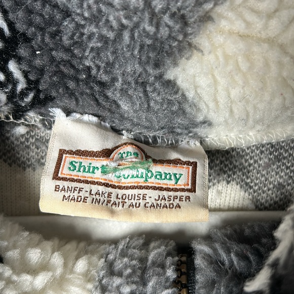 Vintage Forrest Print Zip Up Fleece Jacket - Picture 5 of 6